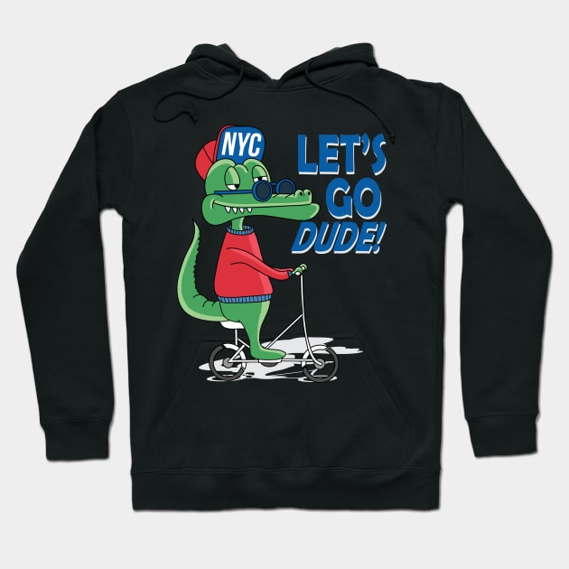 New York Gator Hoodie by D3monic